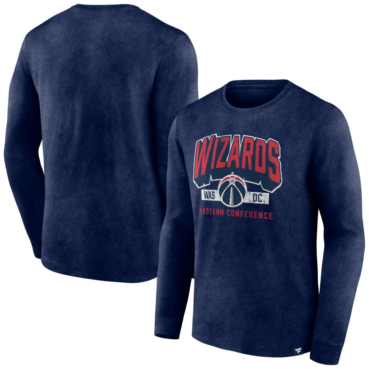 NBA Washington Wizards Front Court Press Snow Wash Long Sleeve T-Shirt