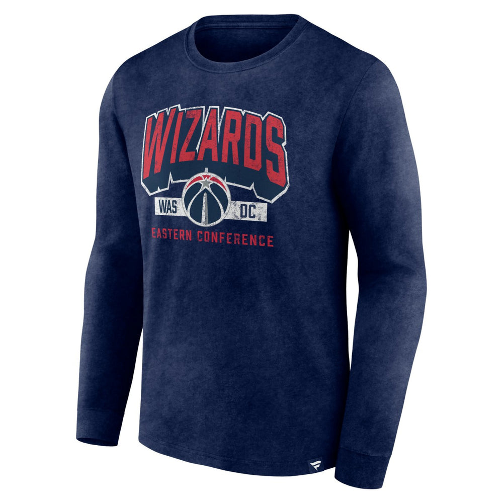 NBA Washington Wizards Front Court Press Snow Wash Long Sleeve T-Shirt