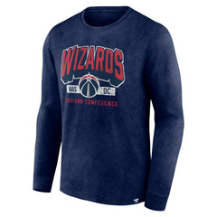 NBA Washington Wizards Front Court Press Snow Wash Long Sleeve T-Shirt