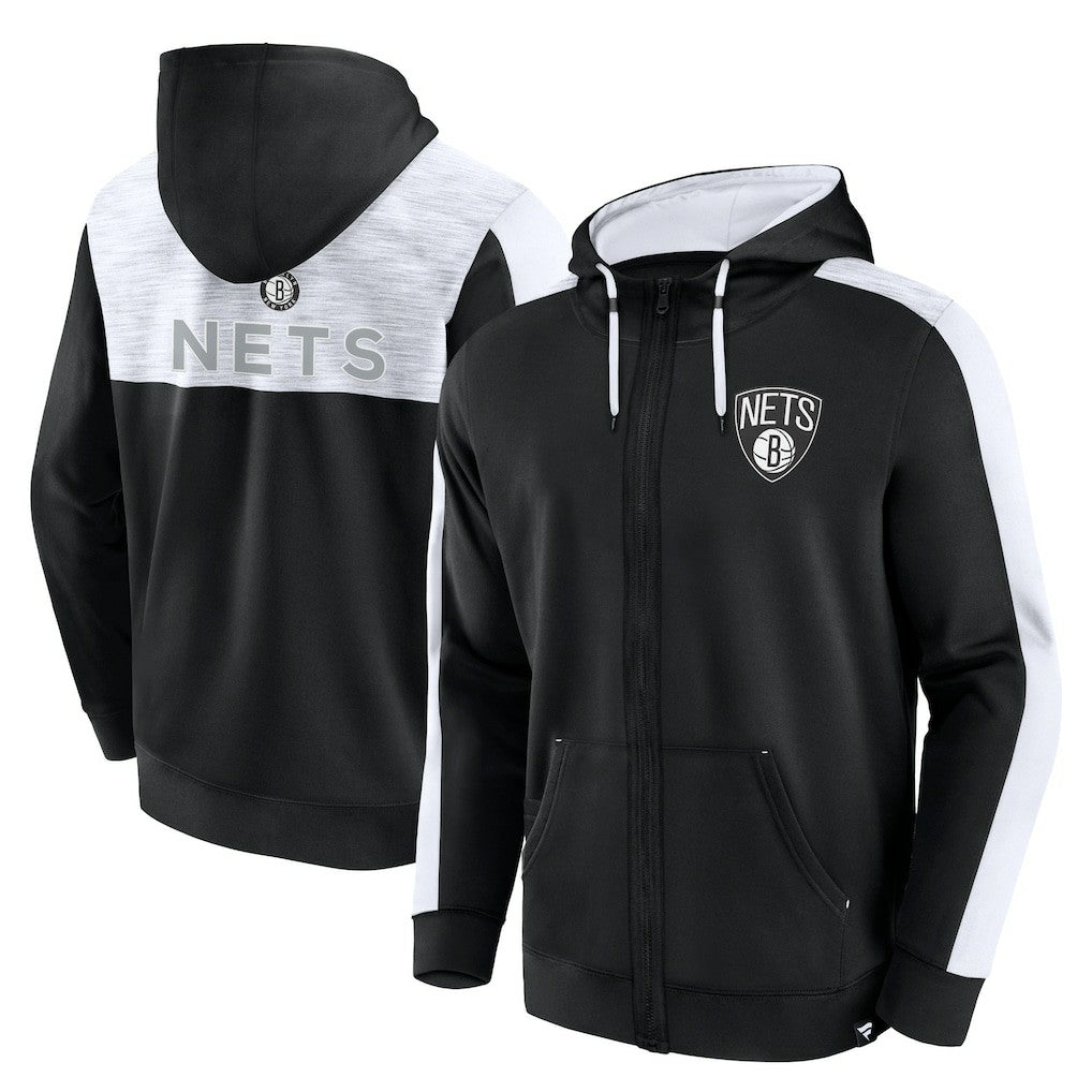 NBA Brooklyn Nets Rainbow Shot Full-Zip Hoodie