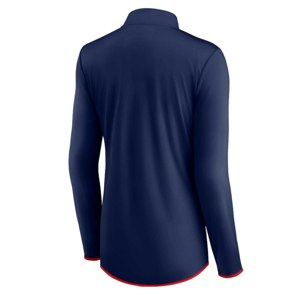 MLB Minnesota Twins Fanatics Women's Corner Quarter-Zip Top