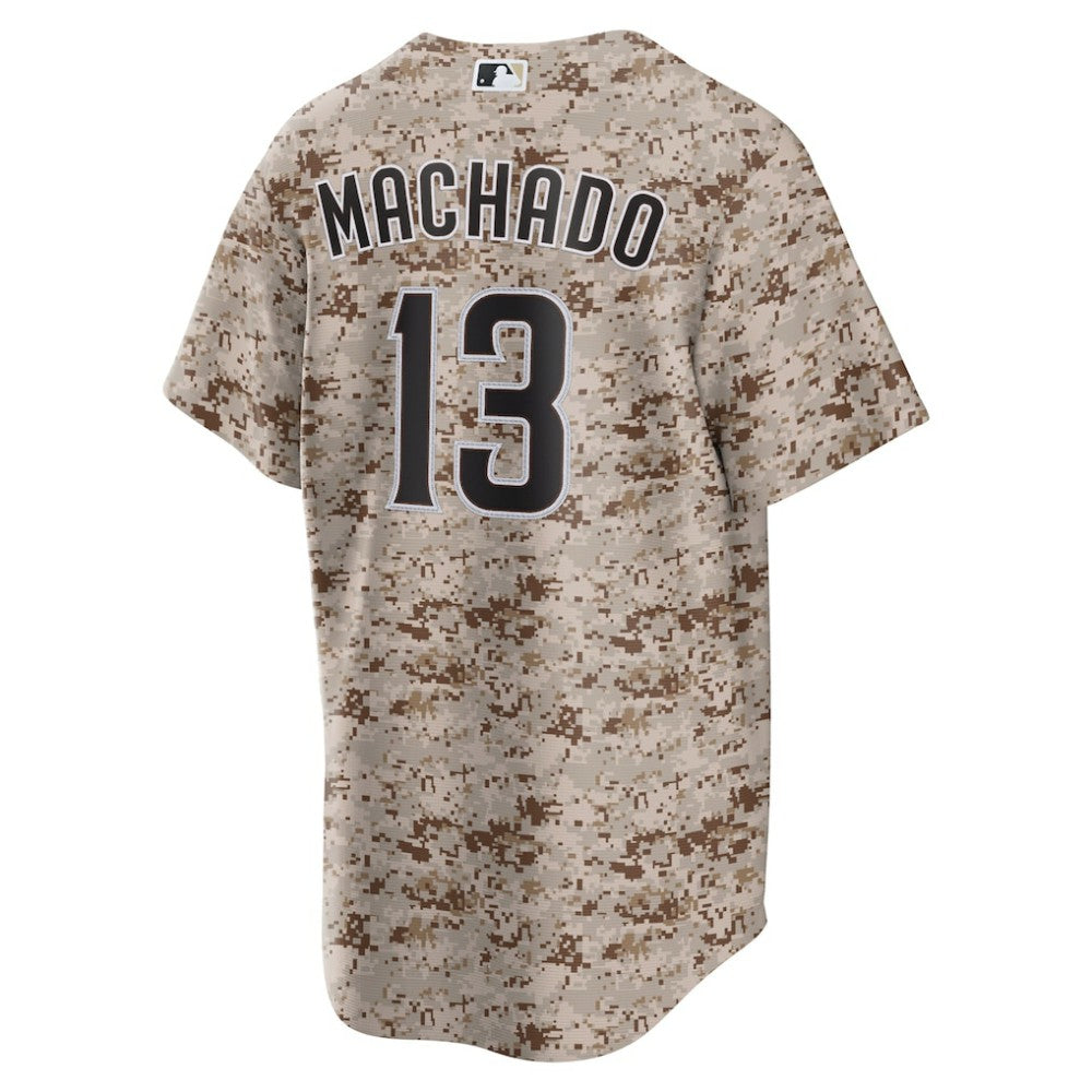 MLB Manny Machado San Diego Padres Nike USMC Alternate Replica Player Jersey