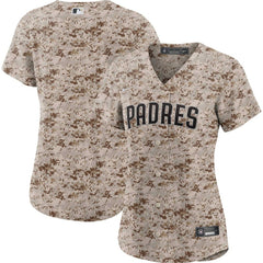 MLB San Diego Padres Nike Women's USMC Alternate Replica Team Jersey