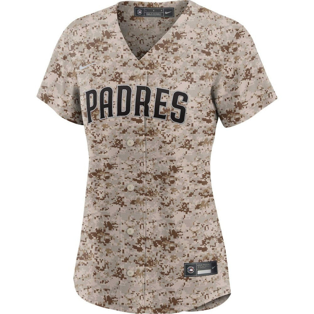 MLB San Diego Padres Nike Women's USMC Alternate Replica Team Jersey