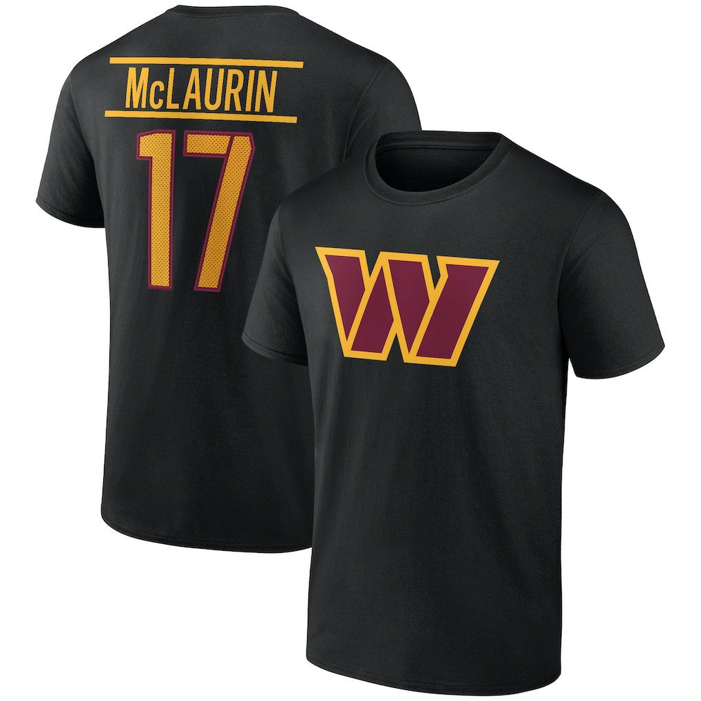 Terry McLaurin  Icon Player Name & Number T-Shirt - Washington Commanders