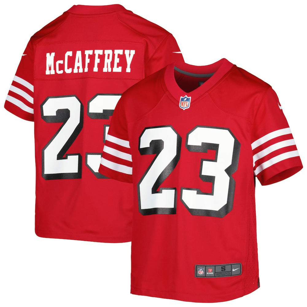 Christian McCaffrey  Youth Game Jersey - San Francisco 49ers