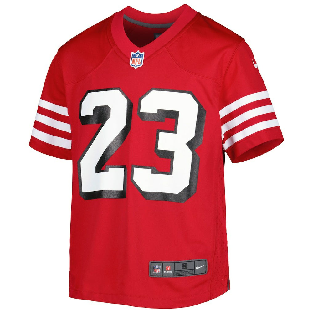 Christian McCaffrey  Youth Game Jersey - San Francisco 49ers
