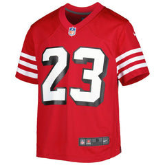 Christian McCaffrey  Youth Game Jersey - San Francisco 49ers