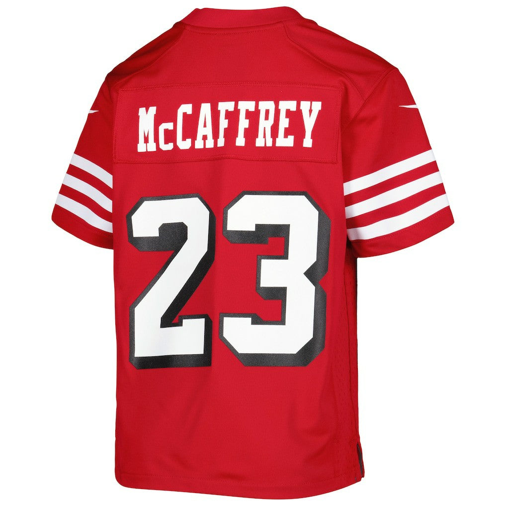 Christian McCaffrey  Youth Game Jersey - San Francisco 49ers