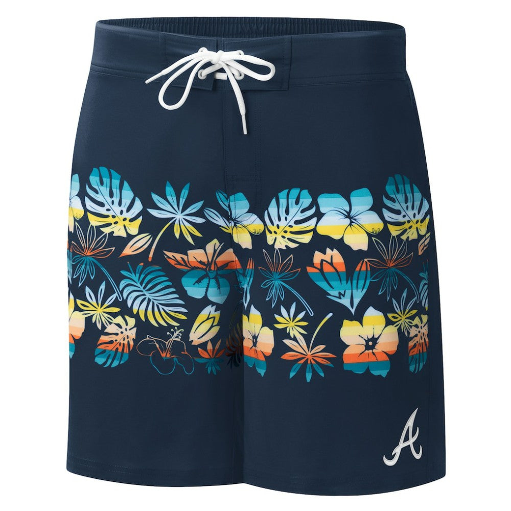 MLB Atlanta Braves G-III Sports by Carl Banks Breeze Volley Swim Shorts