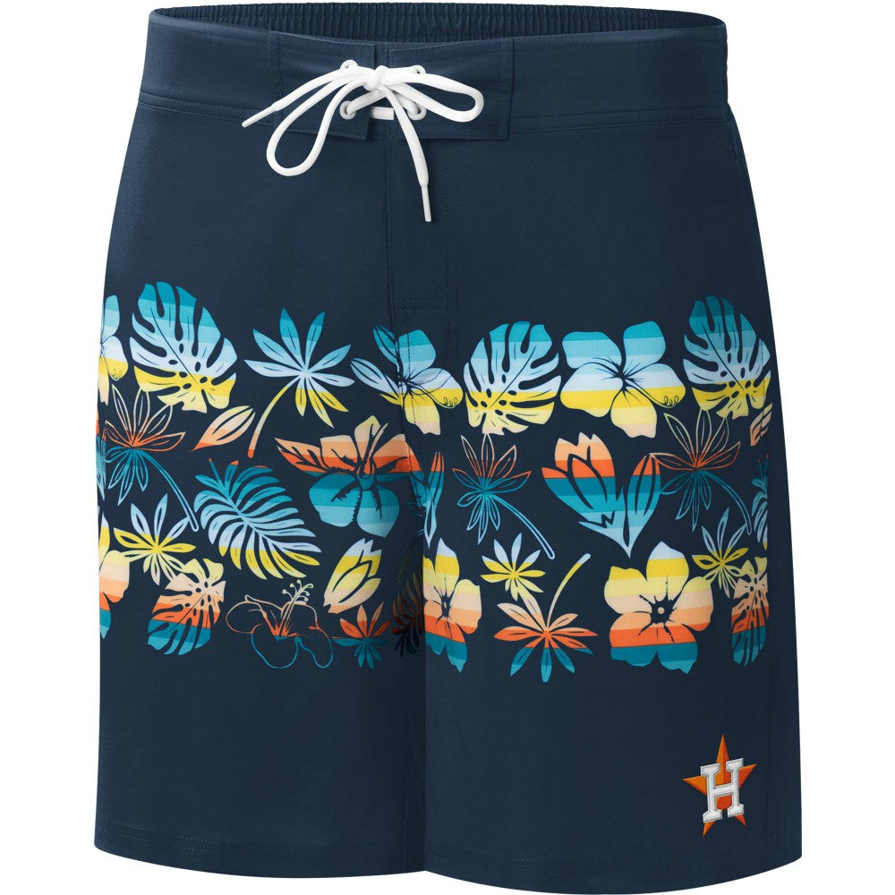 MLB Houston Astros G-III Sports by Carl Banks Breeze Volley Swim Shorts