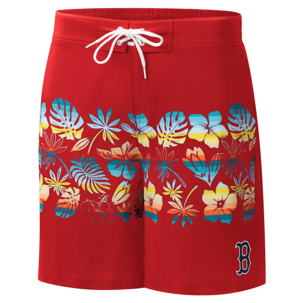 MLB Boston Red Sox G-III Sports by Carl Banks Breeze Volley Swim Shorts