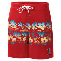 MLB Boston Red Sox G-III Sports by Carl Banks Breeze Volley Swim Shorts