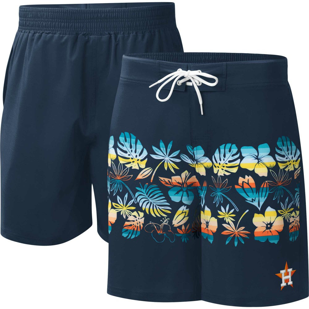 MLB Houston Astros G-III Sports by Carl Banks Breeze Volley Swim Shorts