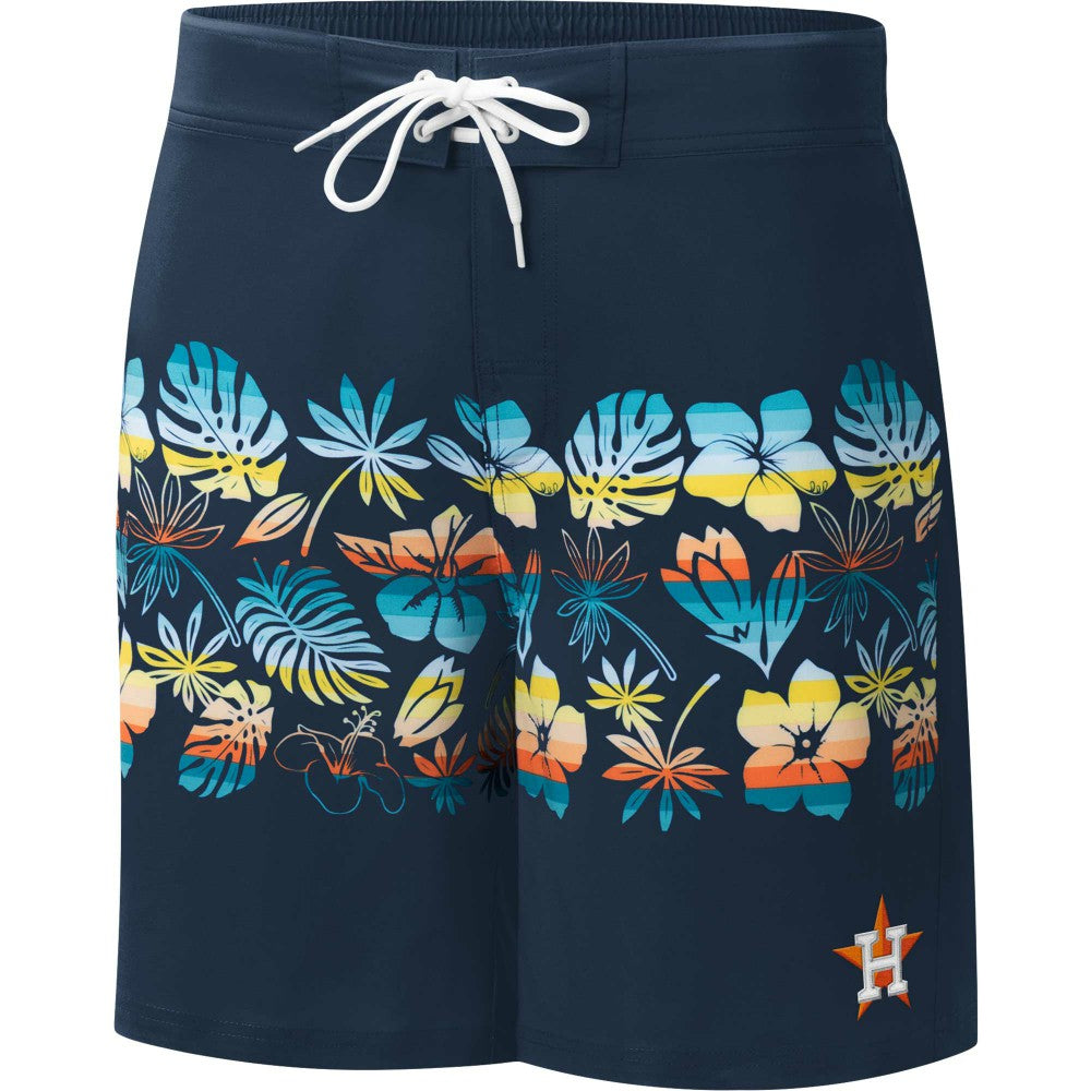 MLB Houston Astros G-III Sports by Carl Banks Breeze Volley Swim Shorts