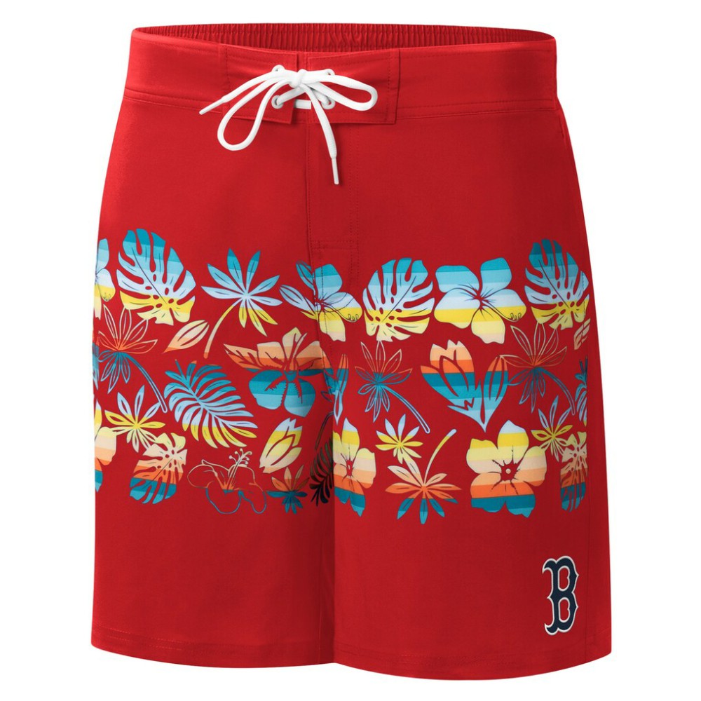 MLB Boston Red Sox G-III Sports by Carl Banks Breeze Volley Swim Shorts