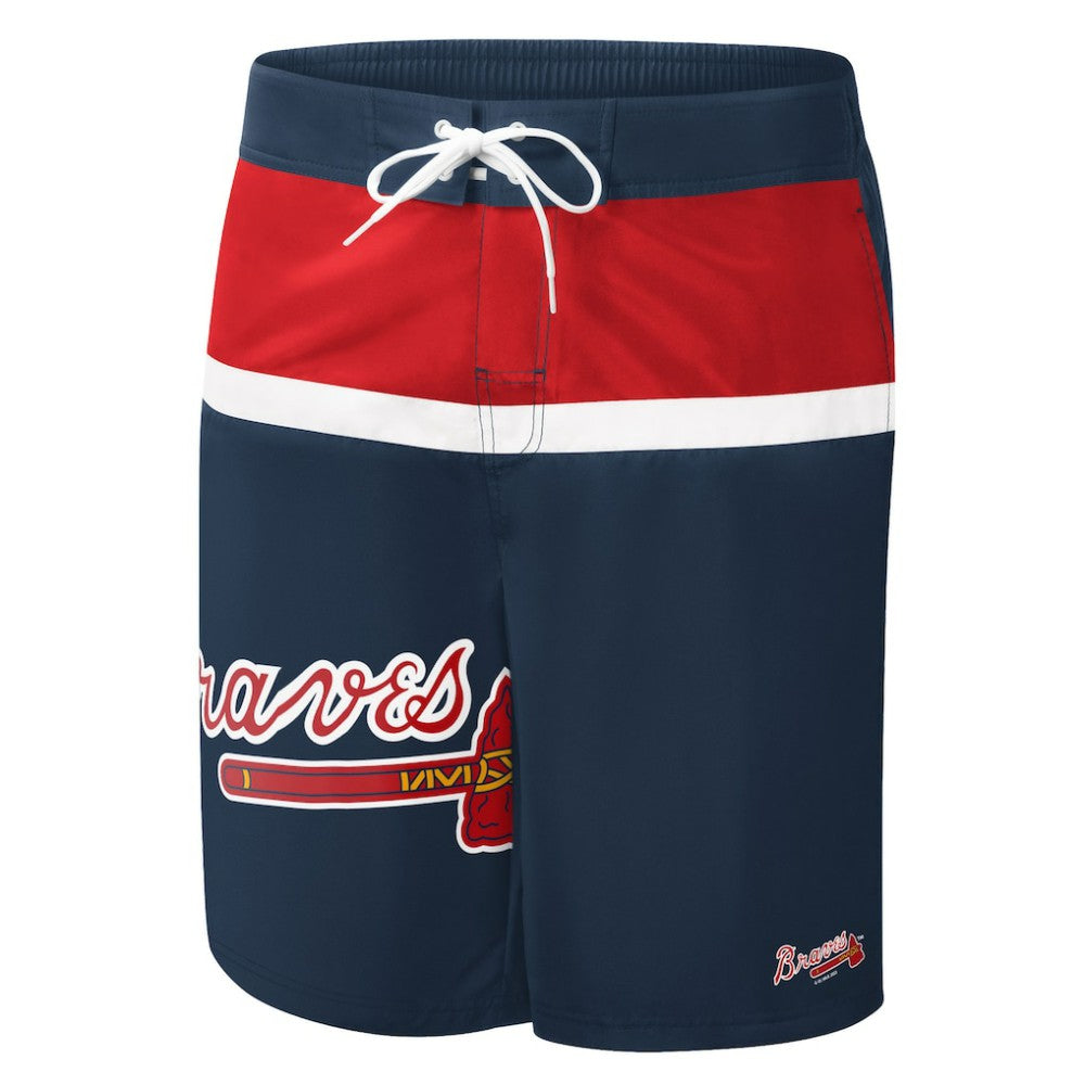 MLB Atlanta Braves G-III Sports by Carl Banks Sea Wind Swim Shorts