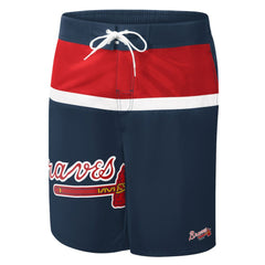 MLB Atlanta Braves G-III Sports by Carl Banks Sea Wind Swim Shorts