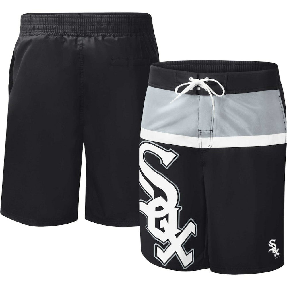 MLB Chicago White Sox G-III Sports by Carl Banks Sea Wind Swim Shorts