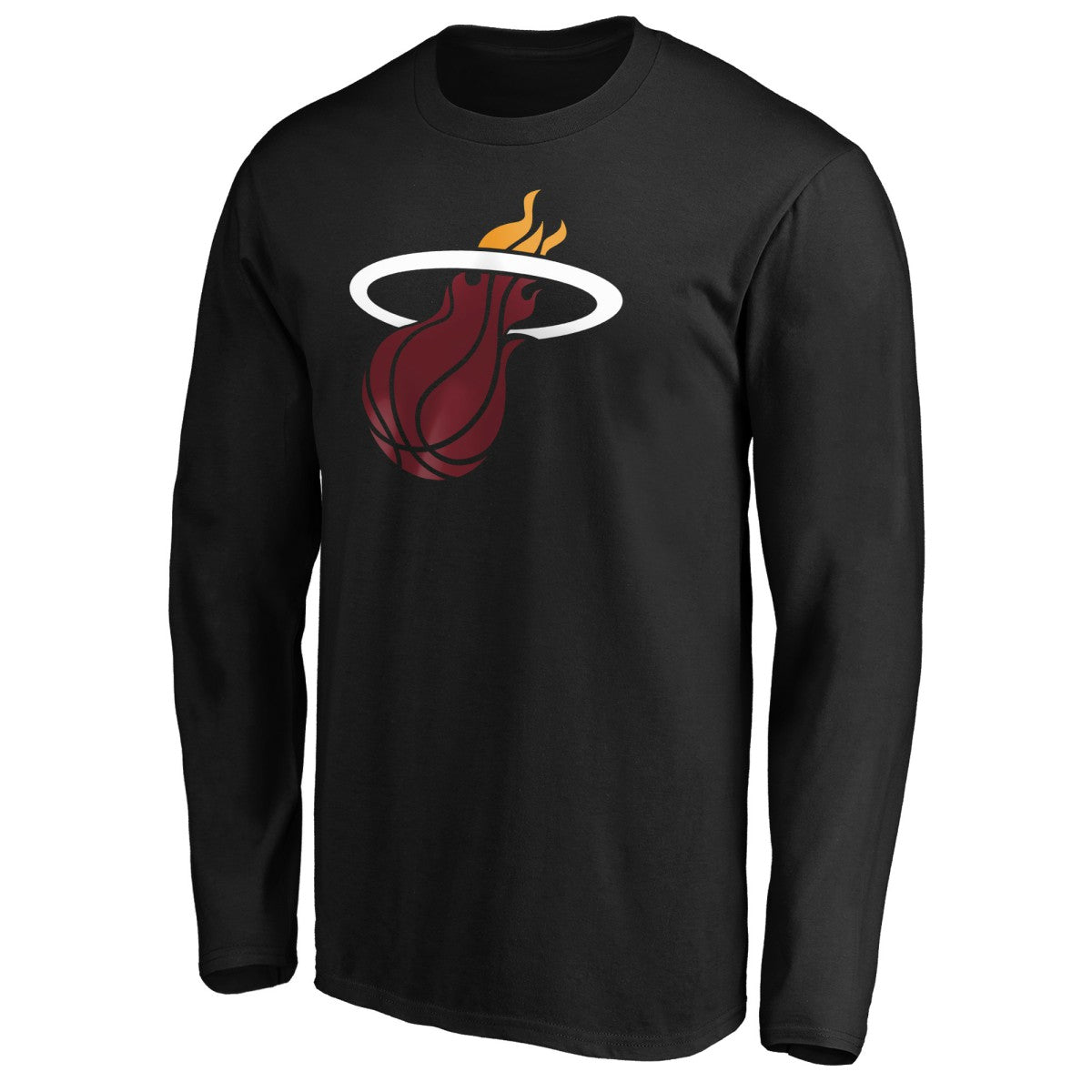 NBA Bam Adebayo Miami Heat Playmaker Team Name & Number Long Sleeve T-Shirt