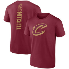 NBA Donovan Mitchell Cleveland Cavaliers Playmaker Team Name & Number T-Shirt sale