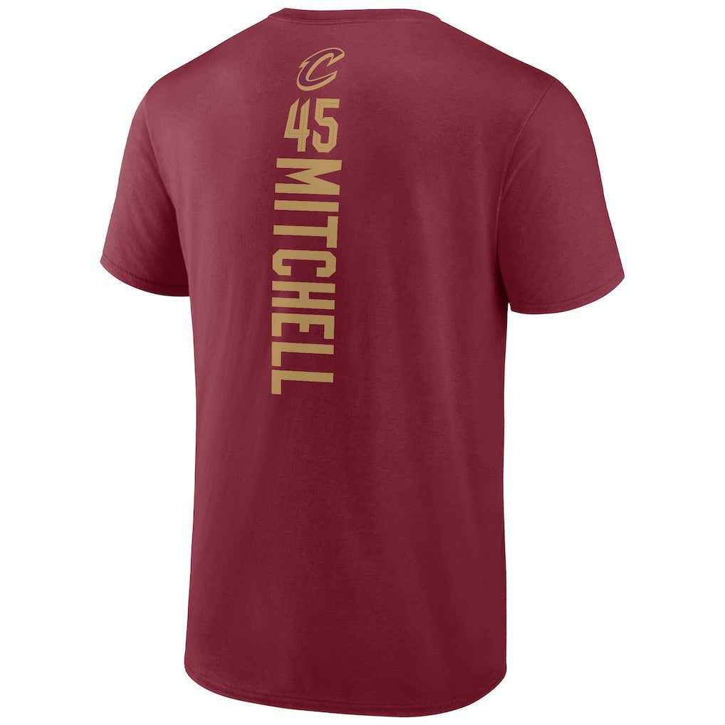 NBA Donovan Mitchell Cleveland Cavaliers Playmaker Team Name & Number T-Shirt sale
