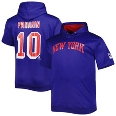 NHL Blue Artemi Panarin New York Rangers Fanatics Big & Tall Name & Number Pullover Hoodie