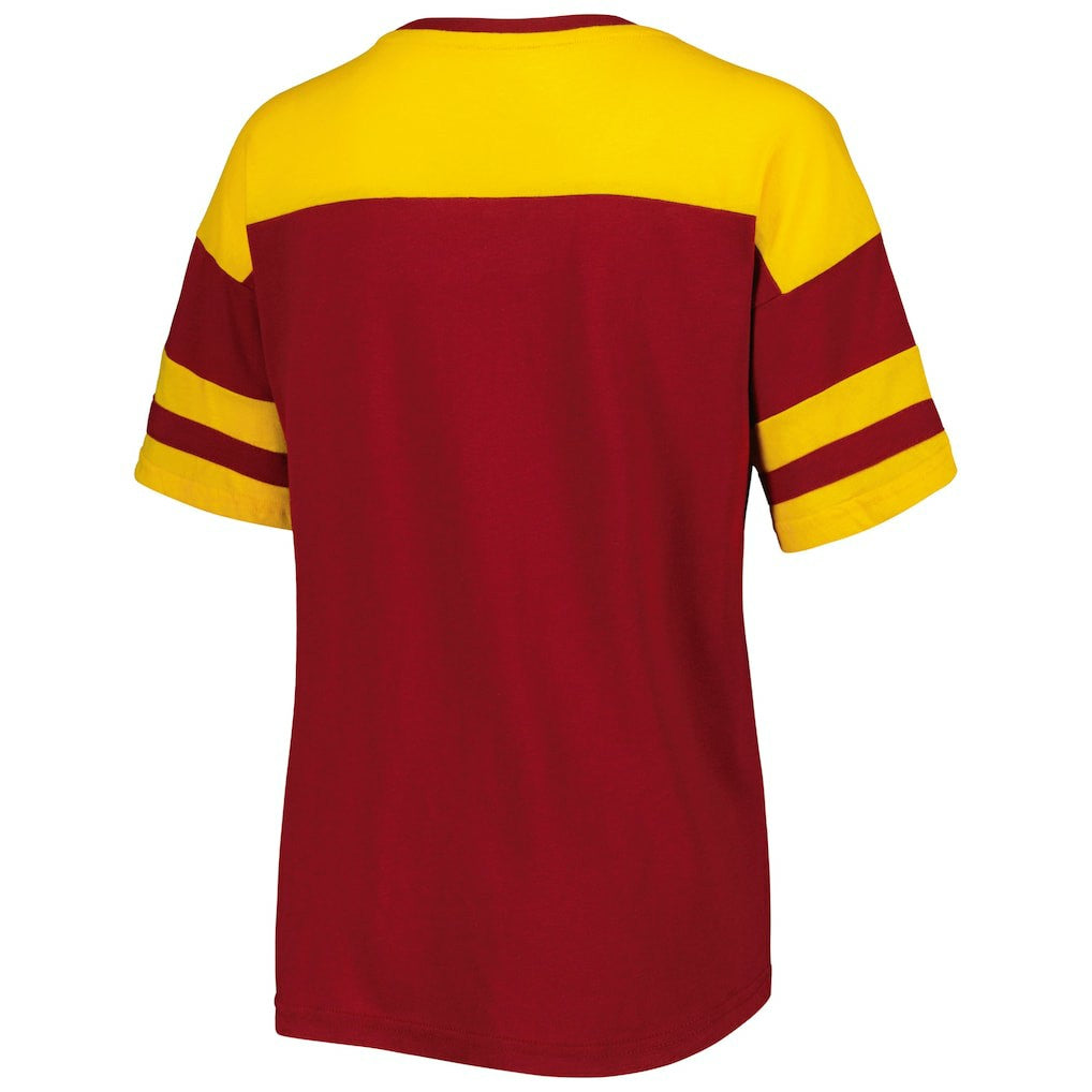 G-III 4Her by Carl Banks Women's Play the Ball T-Shirt - Washington Commanders