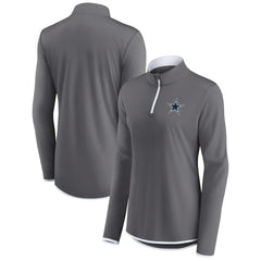 Women's Corner Long Sleeve 1/4 Zip Top - Dallas Cowboys