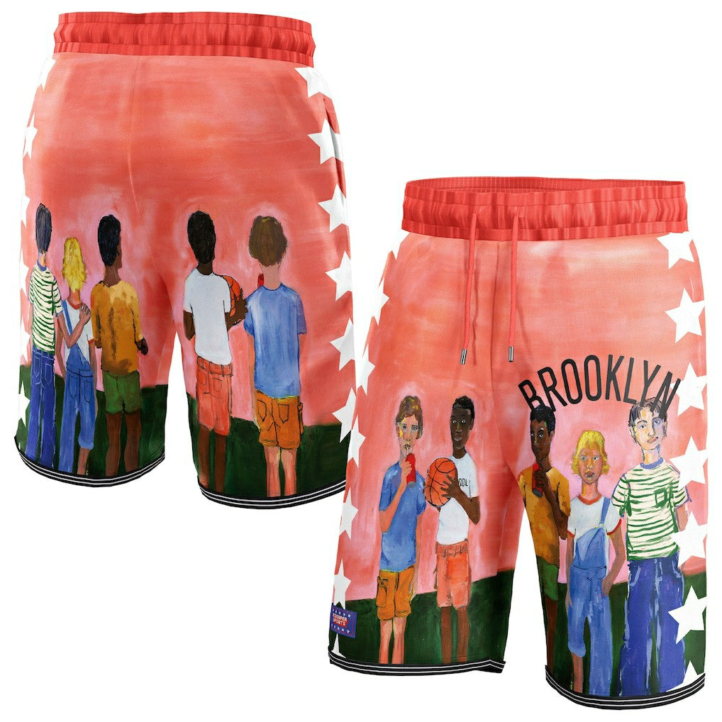 NBA Brooklyn Nets NBA & KidSuper Studios Unisex Hometown Shorts