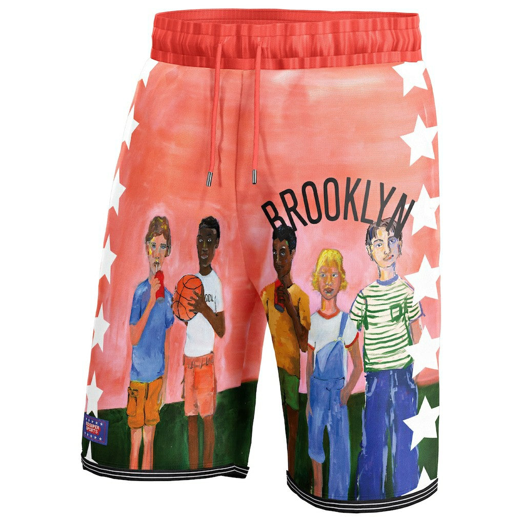 NBA Brooklyn Nets NBA & KidSuper Studios Unisex Hometown Shorts