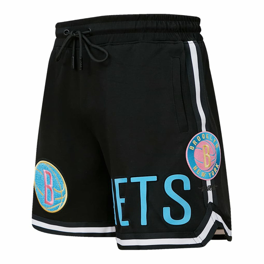 NBA Brooklyn Nets Pro Standard Washed Neon Shorts