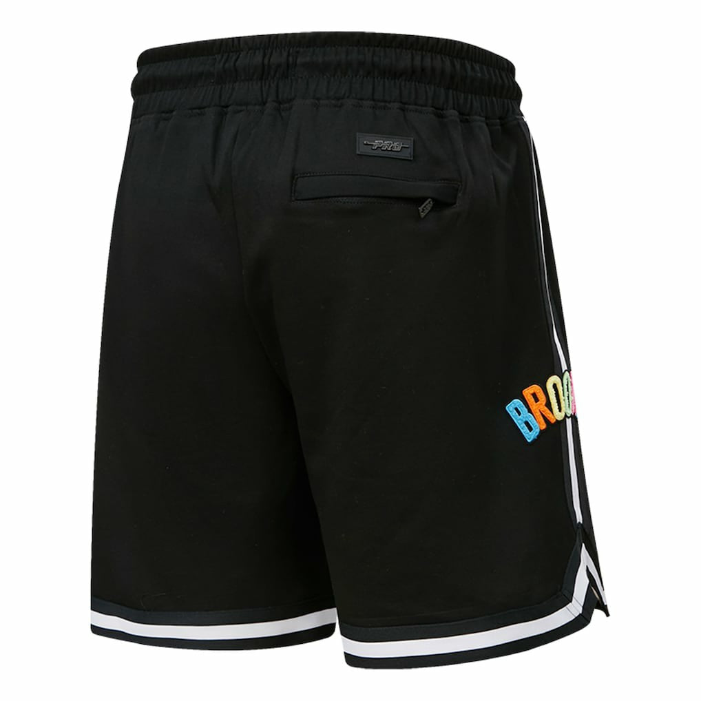 NBA Brooklyn Nets Pro Standard Washed Neon Shorts
