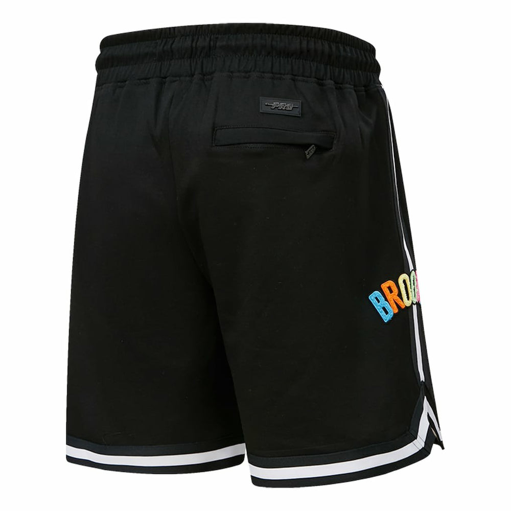 NBA Brooklyn Nets Pro Standard Washed Neon Shorts