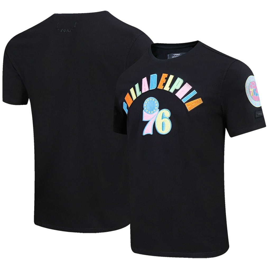 NBA Philadelphia 76ers Pro Standard Washed Neon T-Shirt