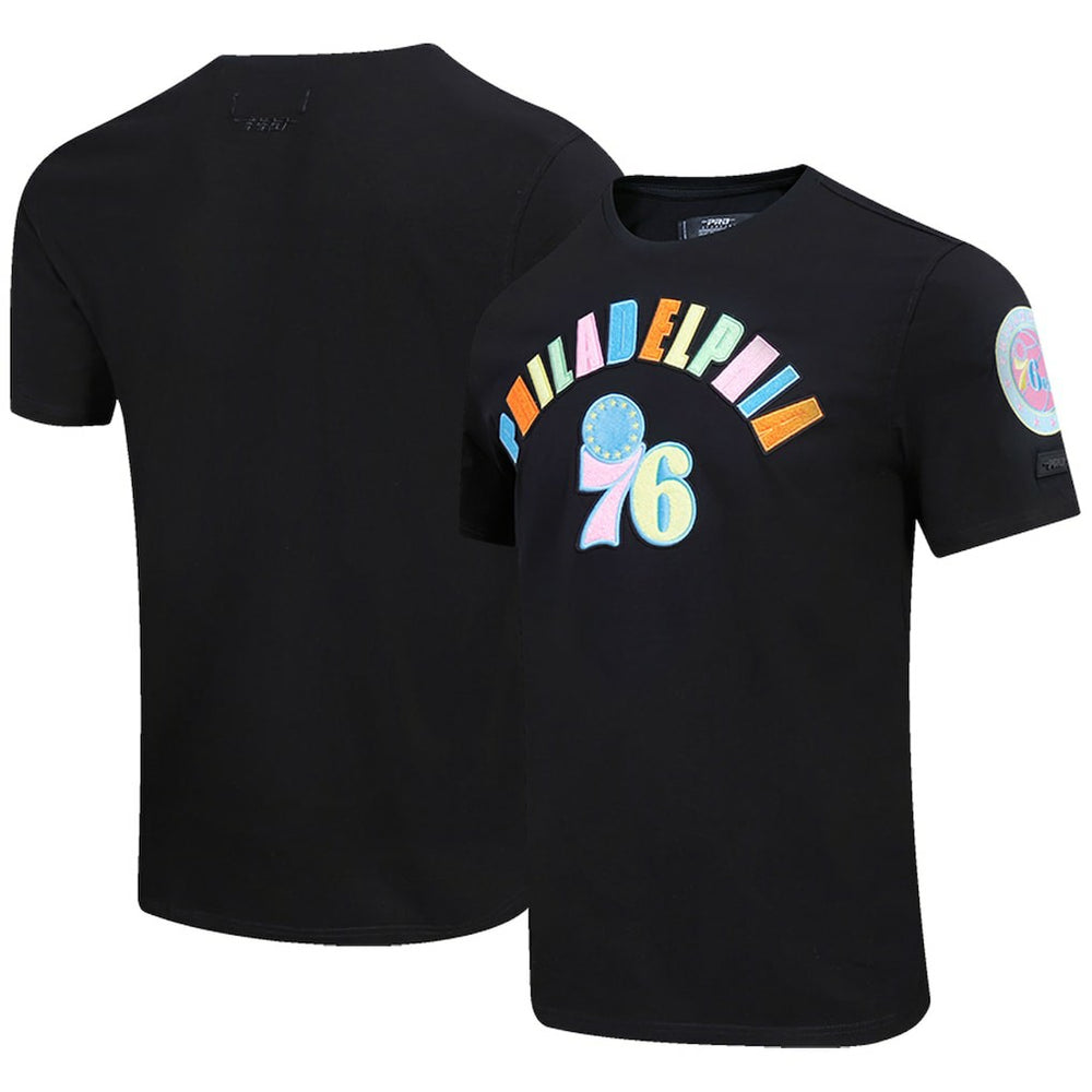 NBA Philadelphia 76ers Pro Standard Washed Neon T-Shirt