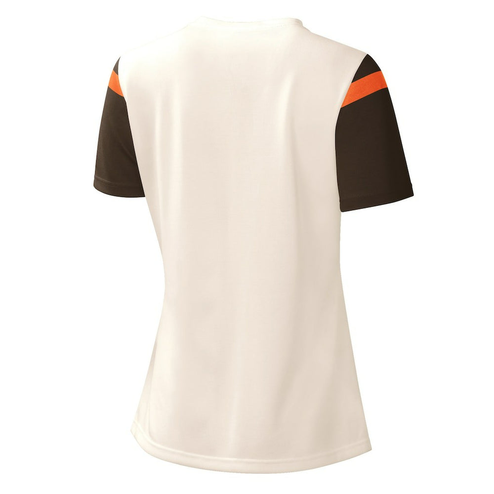 Starter Women's Kick Start V-Neck T-Shirt - Cleveland Browns