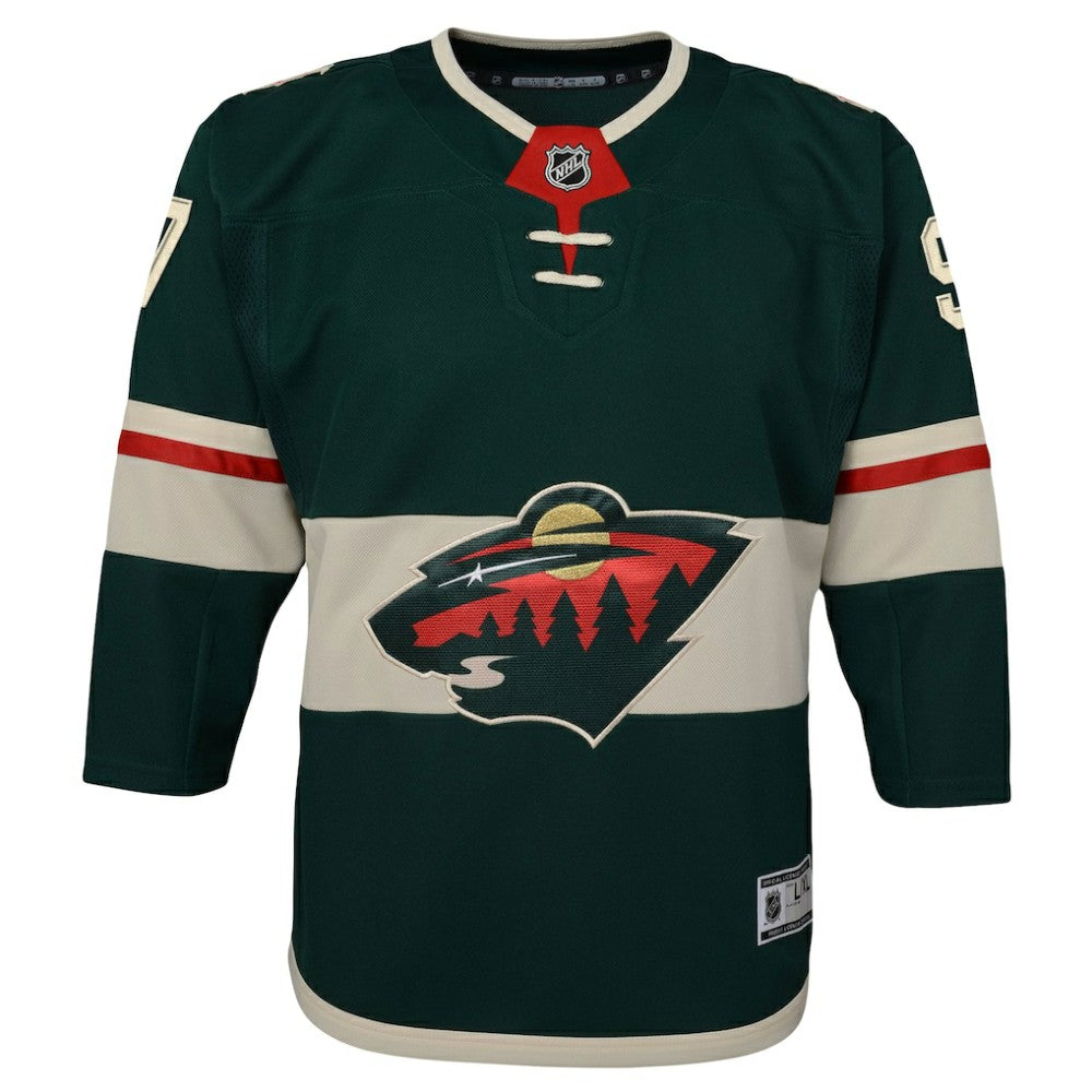 NHL Green Kirill Kaprizov Minnesota Wild Youth Home Premier Player Jersey