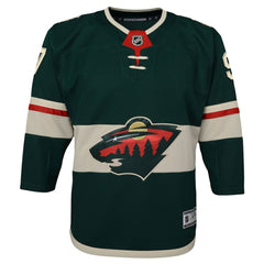 NHL Green Kirill Kaprizov Minnesota Wild Youth Home Premier Player Jersey