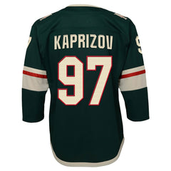 NHL Green Kirill Kaprizov Minnesota Wild Youth Home Premier Player Jersey