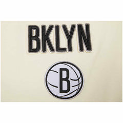 NBA Brooklyn Nets Pro Standard Women's Retro Classic Cropped Boxy T-Shirt