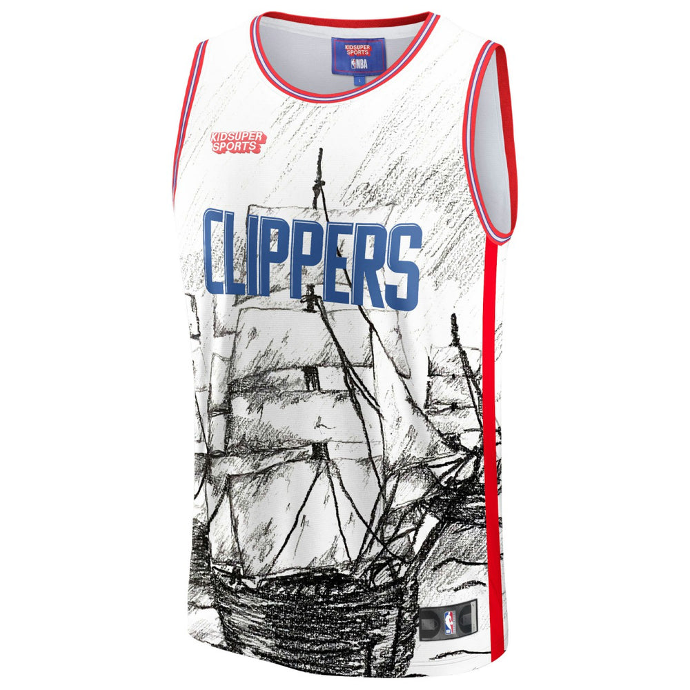 NBA LA Clippers NBA & KidSuper Studios Unisex Hometown Jersey