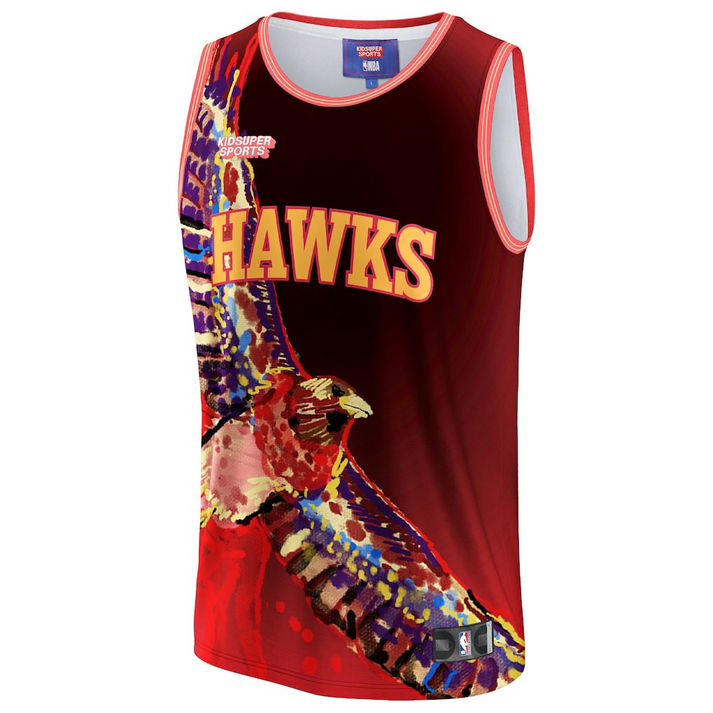 NBA Atlanta Hawks NBA & KidSuper Studios Unisex Hometown Jersey