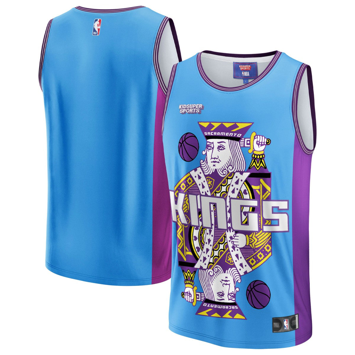 NBA Sacramento Kings NBA & KidSuper Studios Unisex Hometown Jersey
