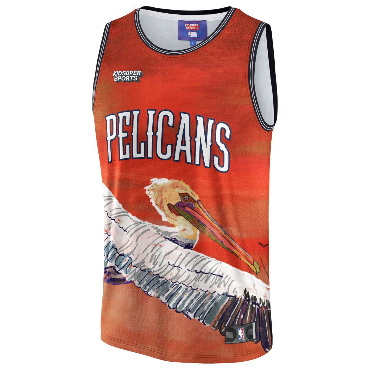 NBA New Orleans Pelicans NBA & KidSuper Studios Unisex Hometown Jersey