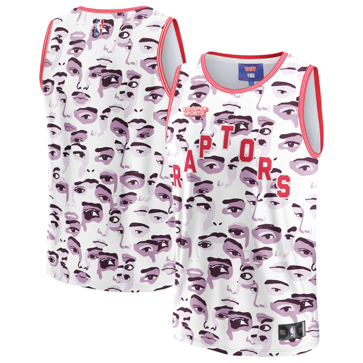 NBA Toronto Raptors NBA & KidSuper Studios Unisex Hometown Jersey