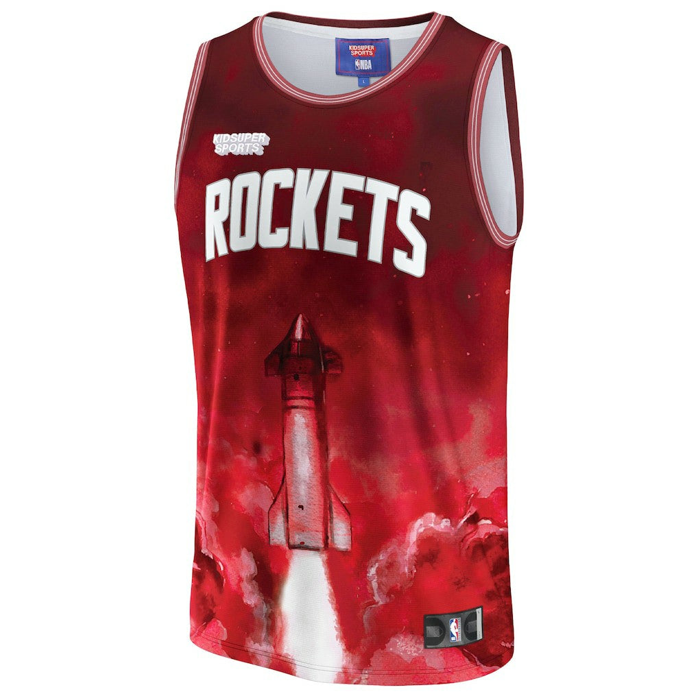 NBA Houston Rockets NBA & KidSuper Studios Unisex Hometown Jersey