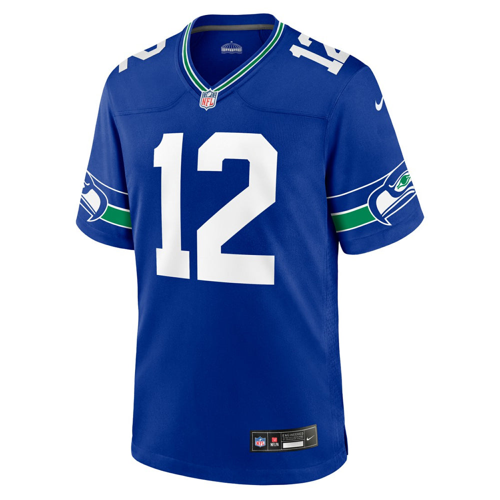 12s  Throwback Player Game Jersey - Seattle Seahawks