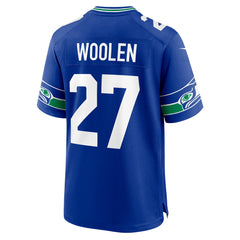 Tariq Woolen  Throwback Player Game Jersey - Seattle Seahawks