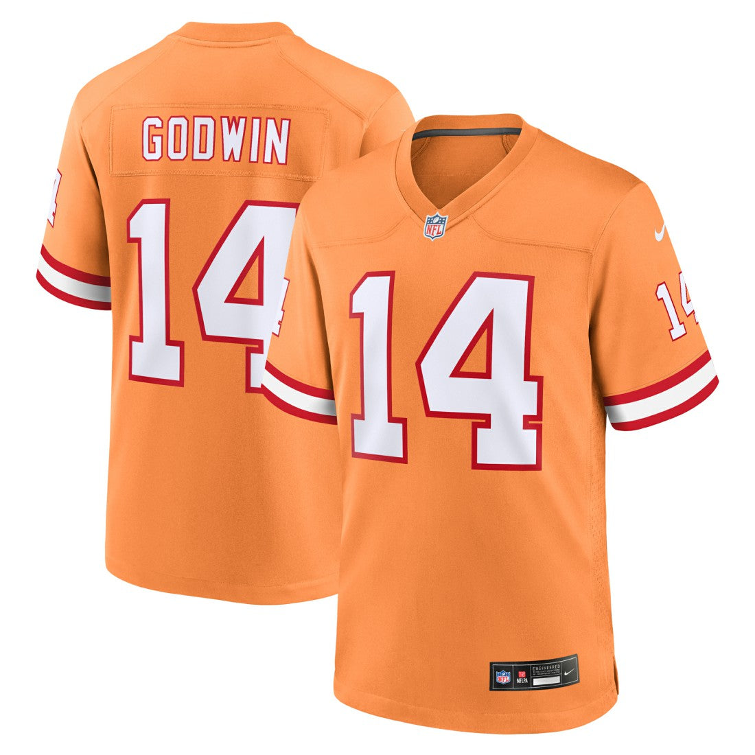 Chris Godwin  Throwback Game Jersey - Tampa Bay Buccaneers